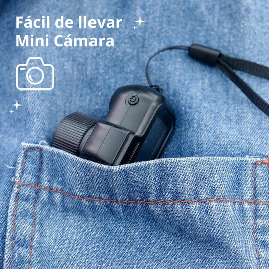 📷✨ Mini Cámara Retro - Portátil y Versátil 🎥